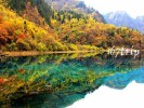 成都九寨沟旅游错峰纯玩三日游，可选保姆车升级住宿纯玩旅游团，9点出发不起早